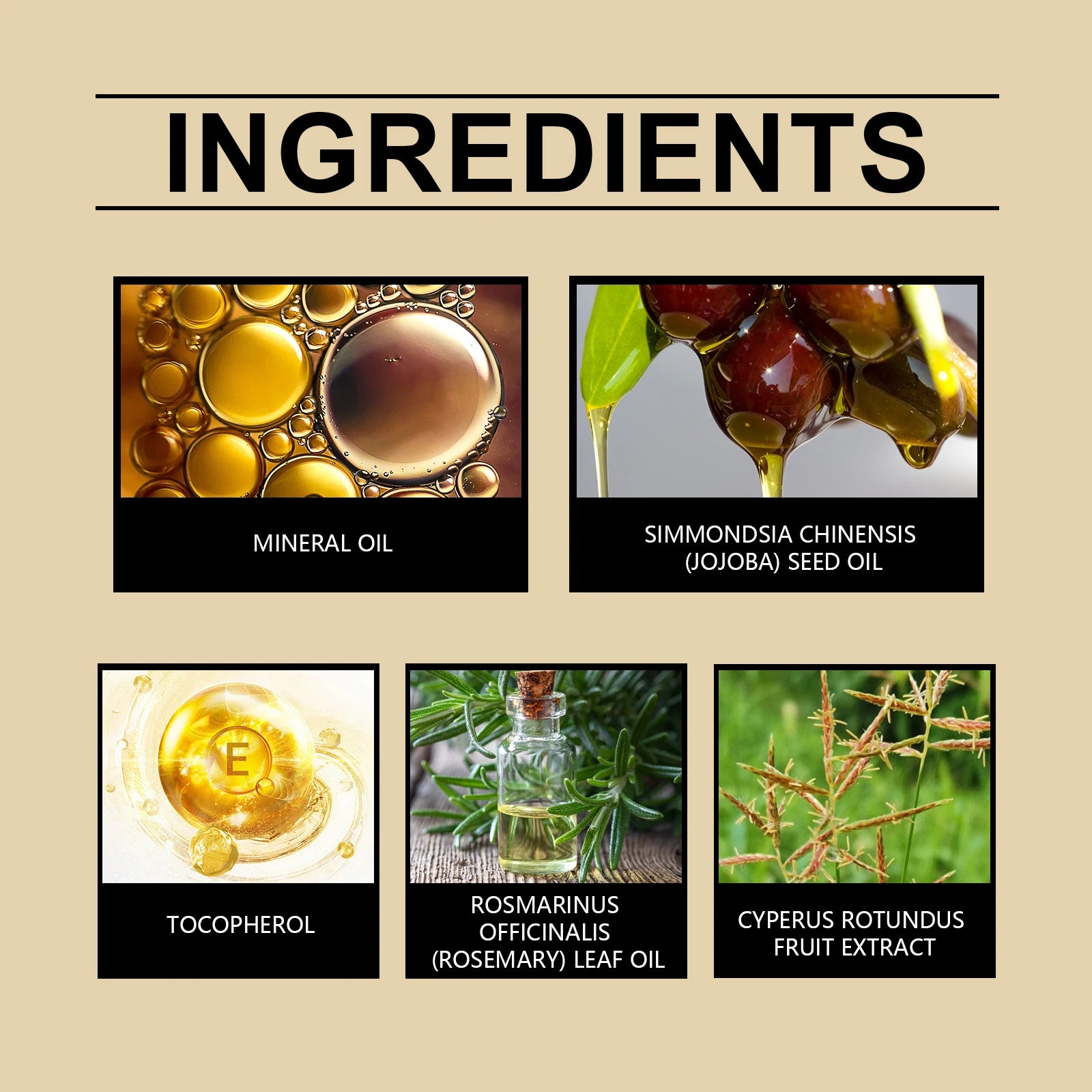 Nuivea's Organic Cyperus Rotundus Hair Removal Body Oil– 60ml