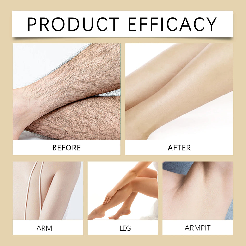 Nuivea's Organic Cyperus Rotundus Hair Removal Body Oil– 60ml