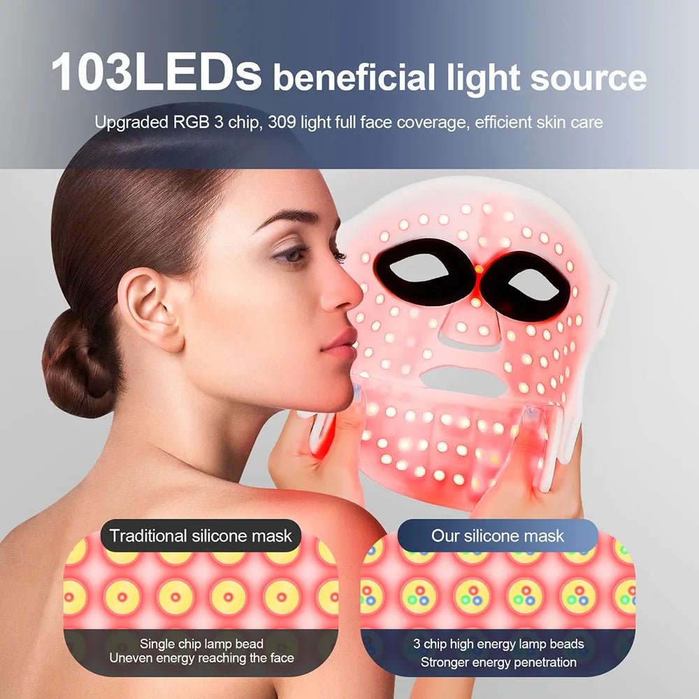 Nuivea Wireless Red Light Therapy MaskNuivea