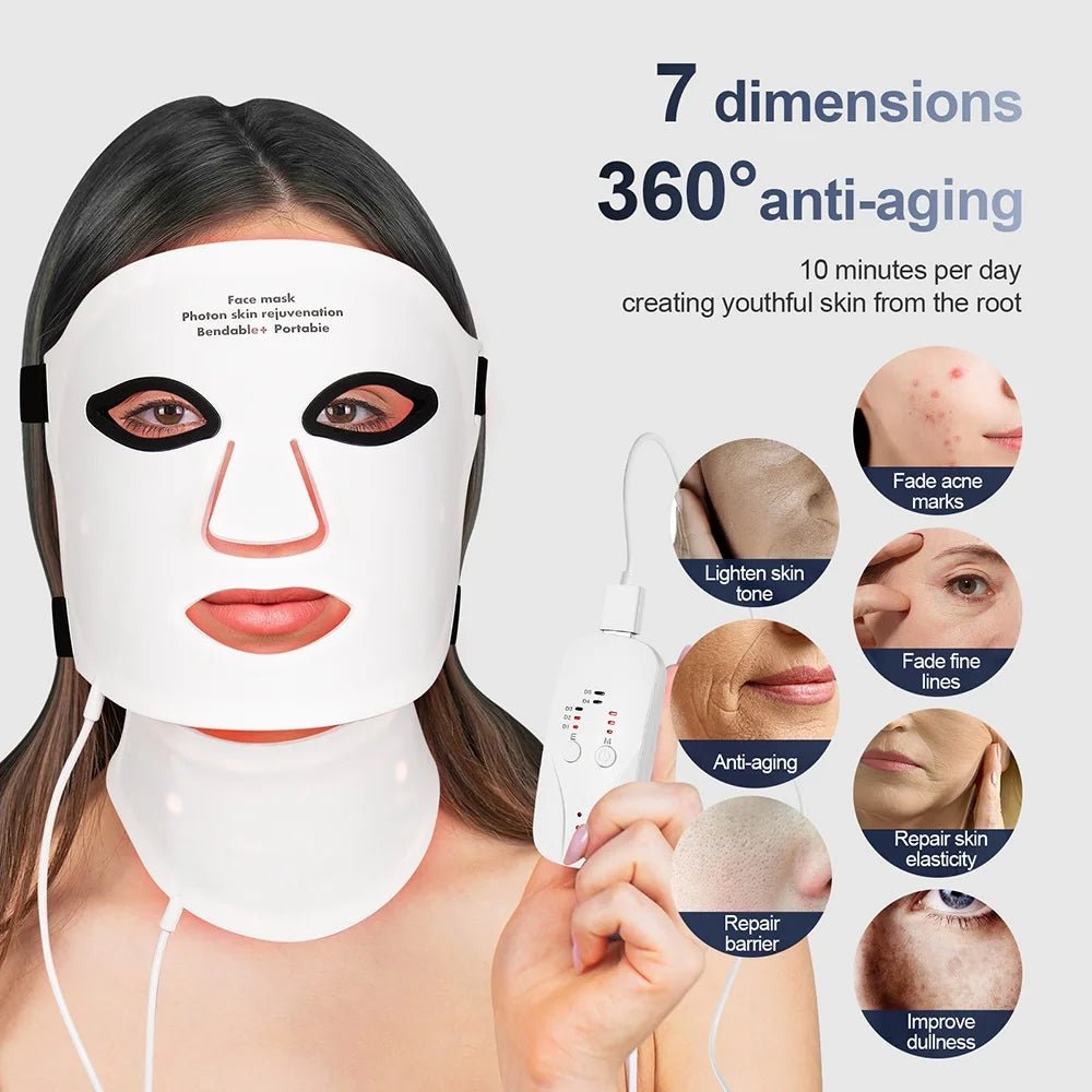 Nuivea Wireless Red Light Therapy MaskNuivea