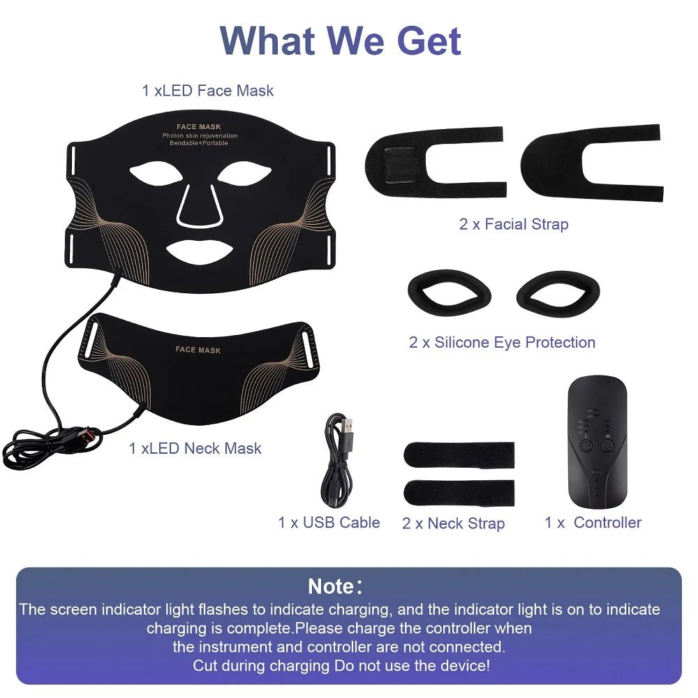 Nuivea Wireless Red Light Therapy MaskNuivea