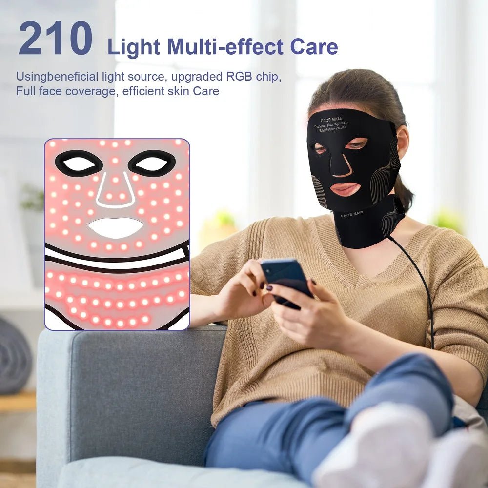Nuivea Wireless Red Light Therapy MaskNuivea