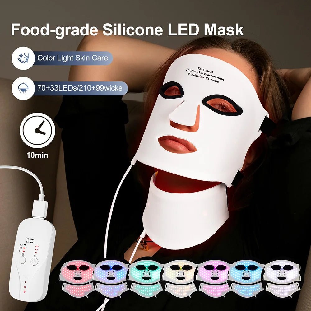 Nuivea Wireless Red Light Therapy MaskNuivea